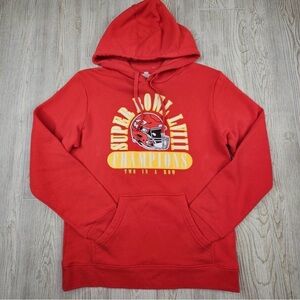 Kansas City Chiefs Red Super Bowl Champions Hoodie in Size 2XL